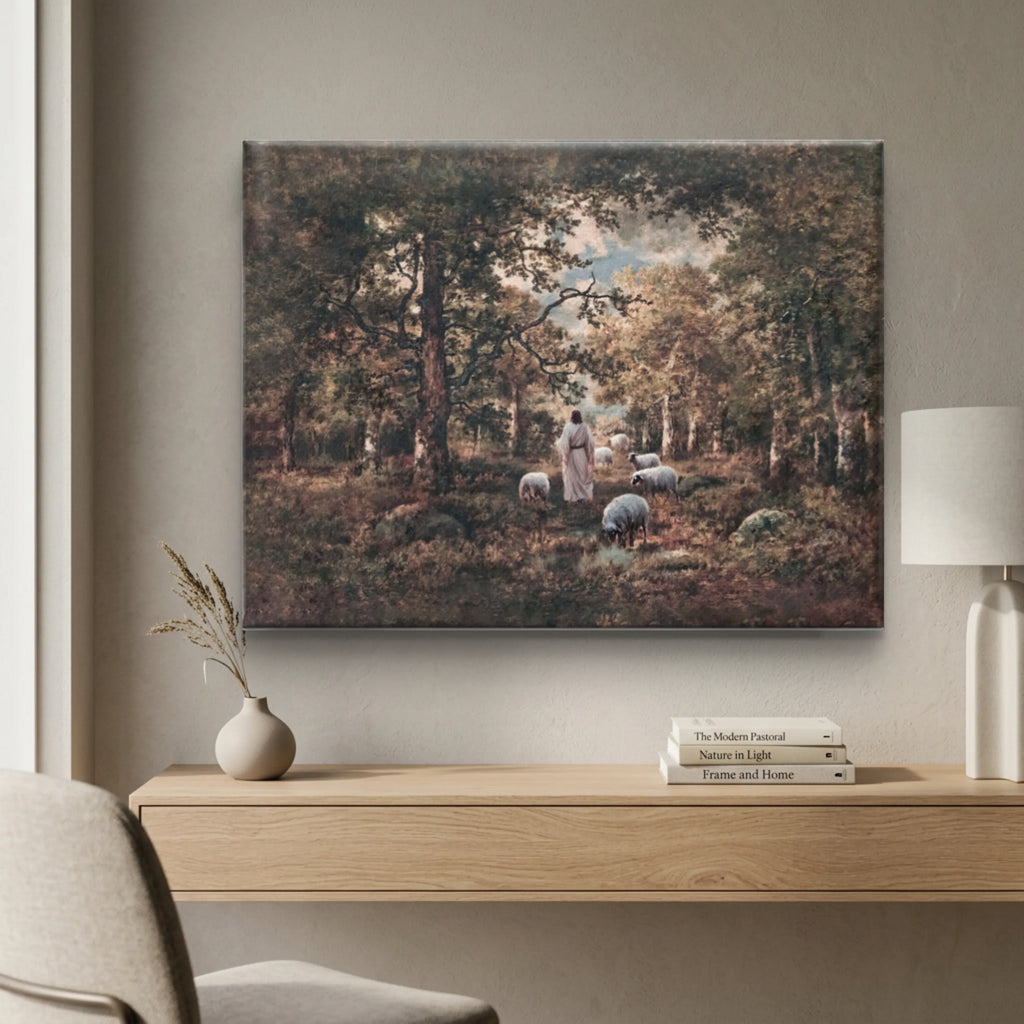 Psalms 100:4-5 | Modern Christian Canvas