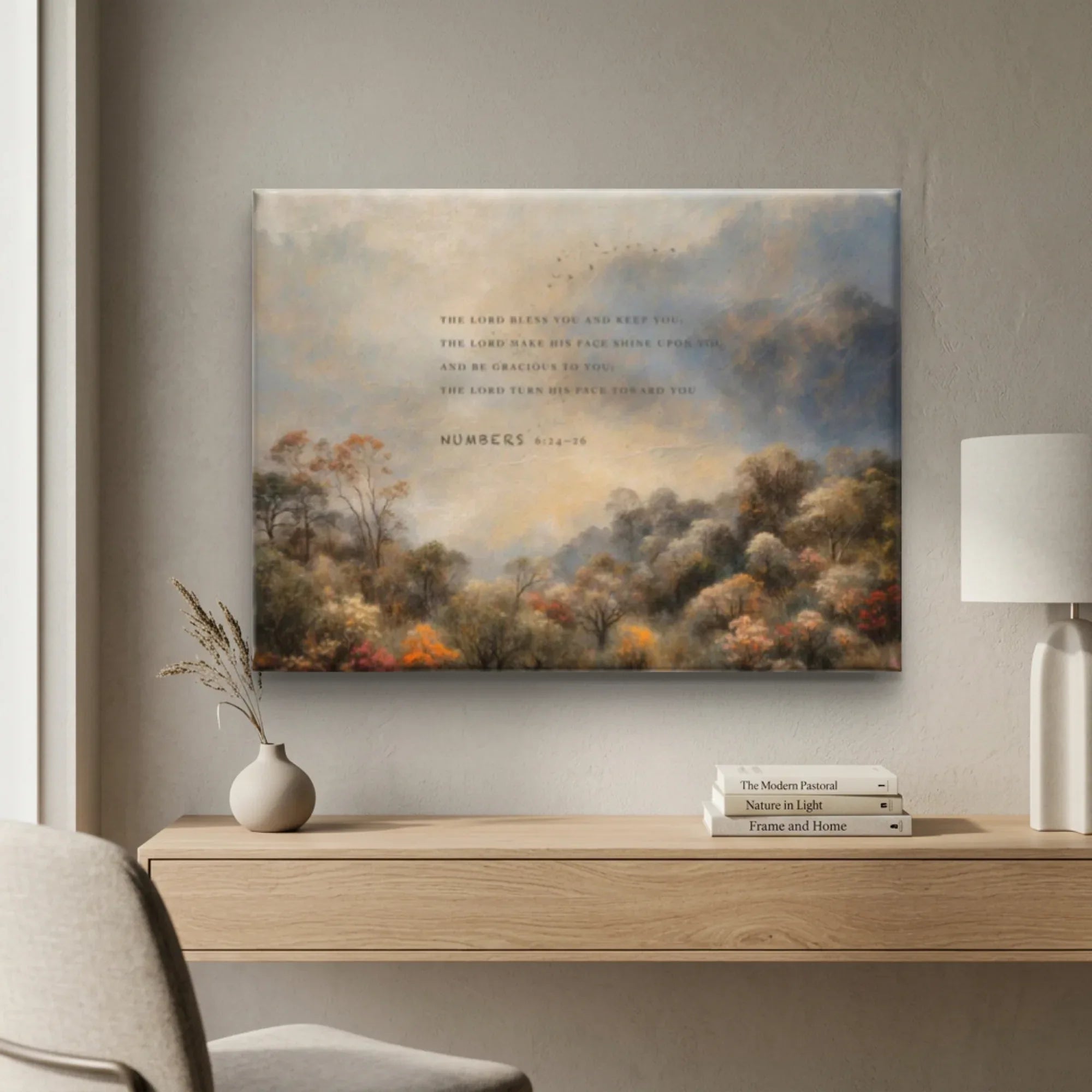 Numbers 6:24-26 | Modern Christian Canvas