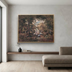 Shepherd and Sheep - Modern Christian Art  print
