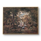 Shepherd and Sheep - Modern Christian Art  print