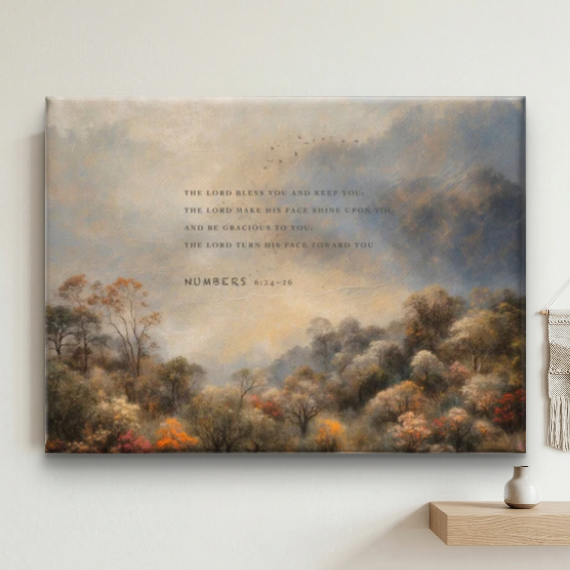 Numbers 6:24-26 | Modern Christian Canvas