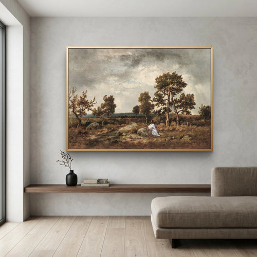 Gethsemane Modern Christian Art print poster