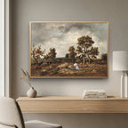 Gethsemane Modern Christian Art print poster