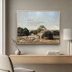 Isaiah 40:8 Modern Christian Art Print