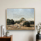 Isaiah 40:8 Modern Christian Art Print