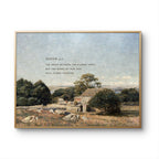 Isaiah 40:8 Modern Christian Art Print