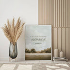 Psalms 121:1-2 | Modern Christian Art Print