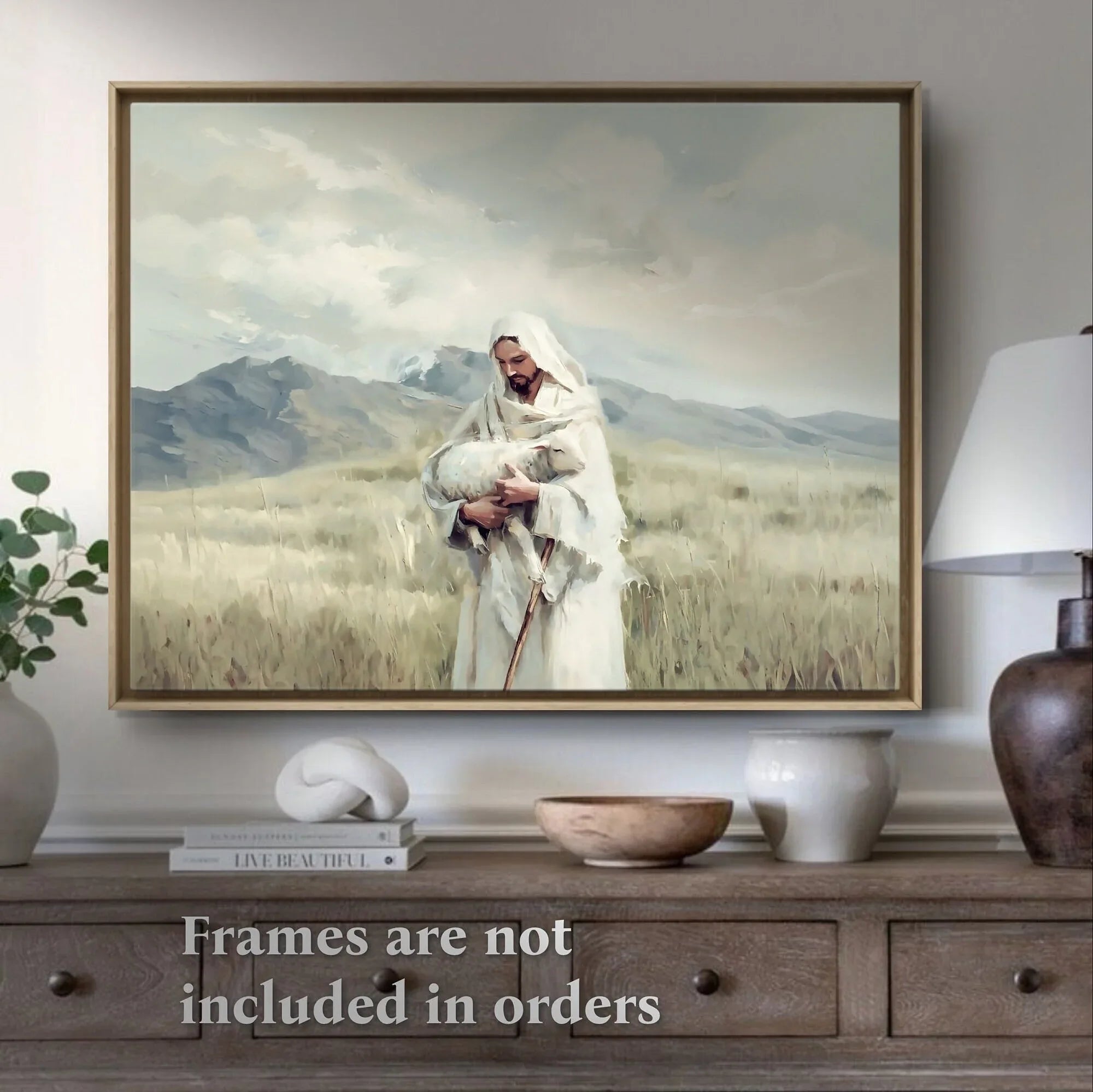 My Shepherd | Modern Christian Art Print