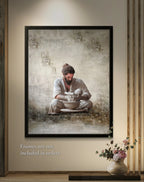 Creator of Life | Modern Christian Art Print