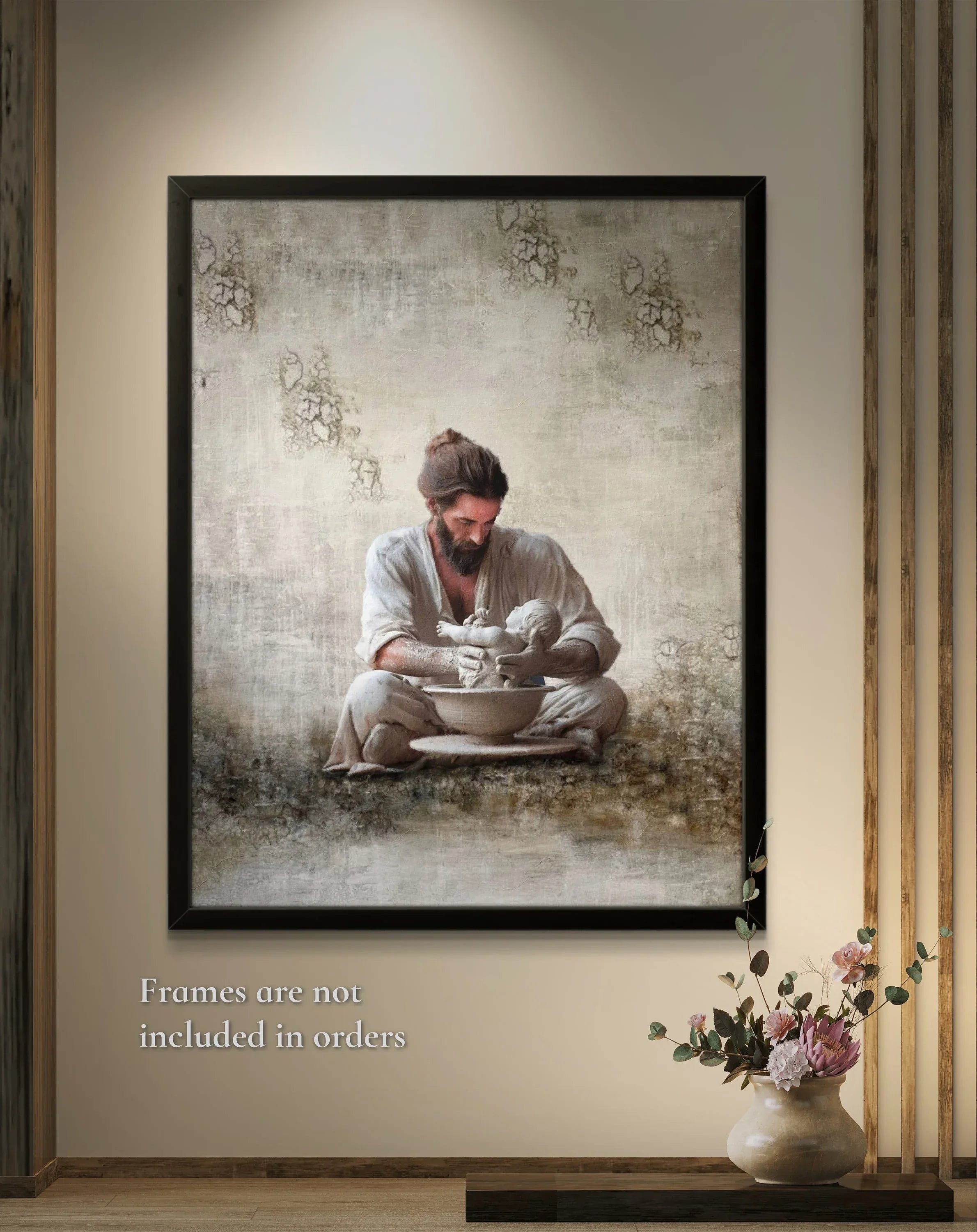 Creator of Life | Modern Christian Art Print