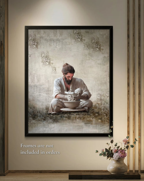 Creator of Life | Modern Christian Art Print