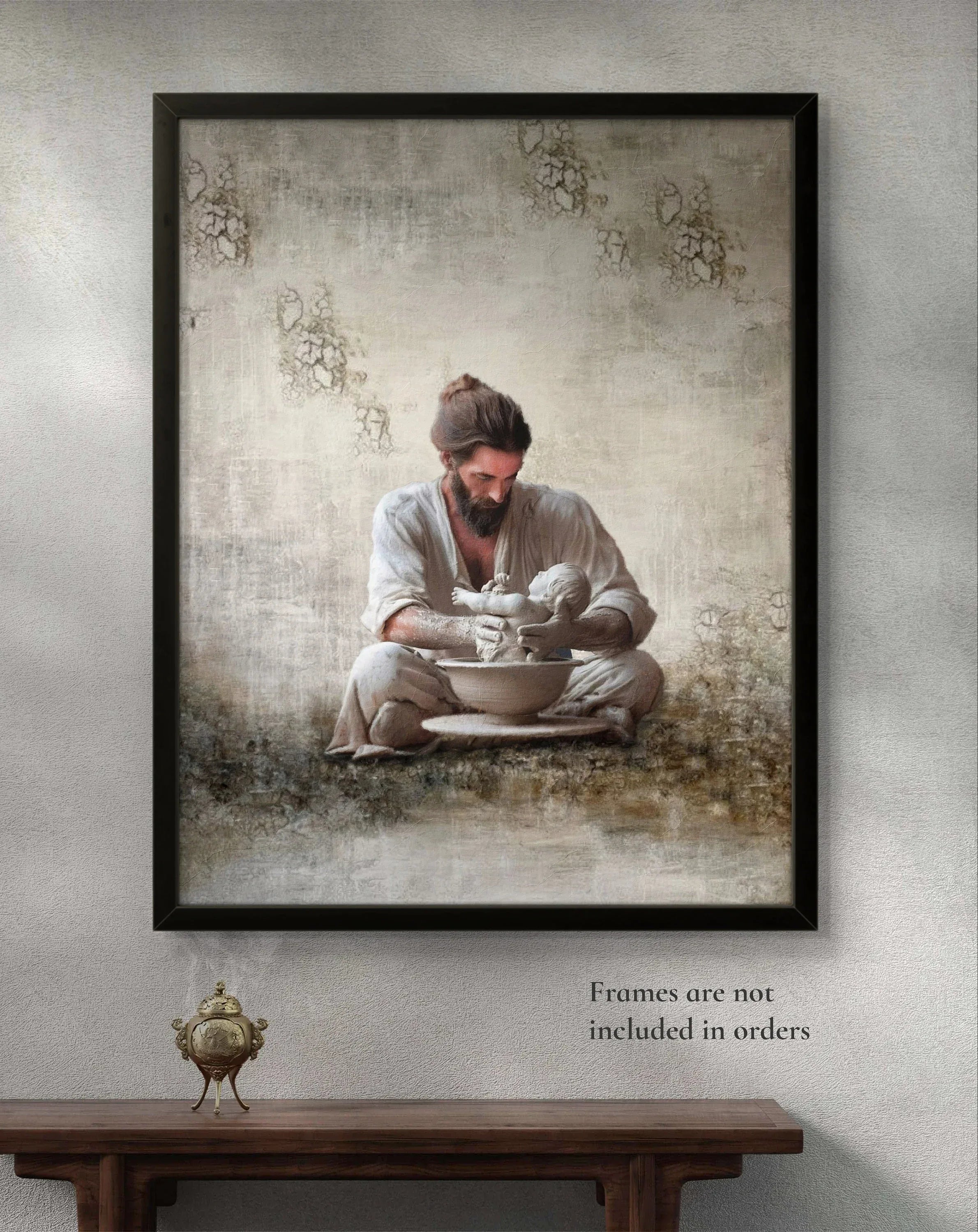 Creator of Life | Modern Christian Art Print