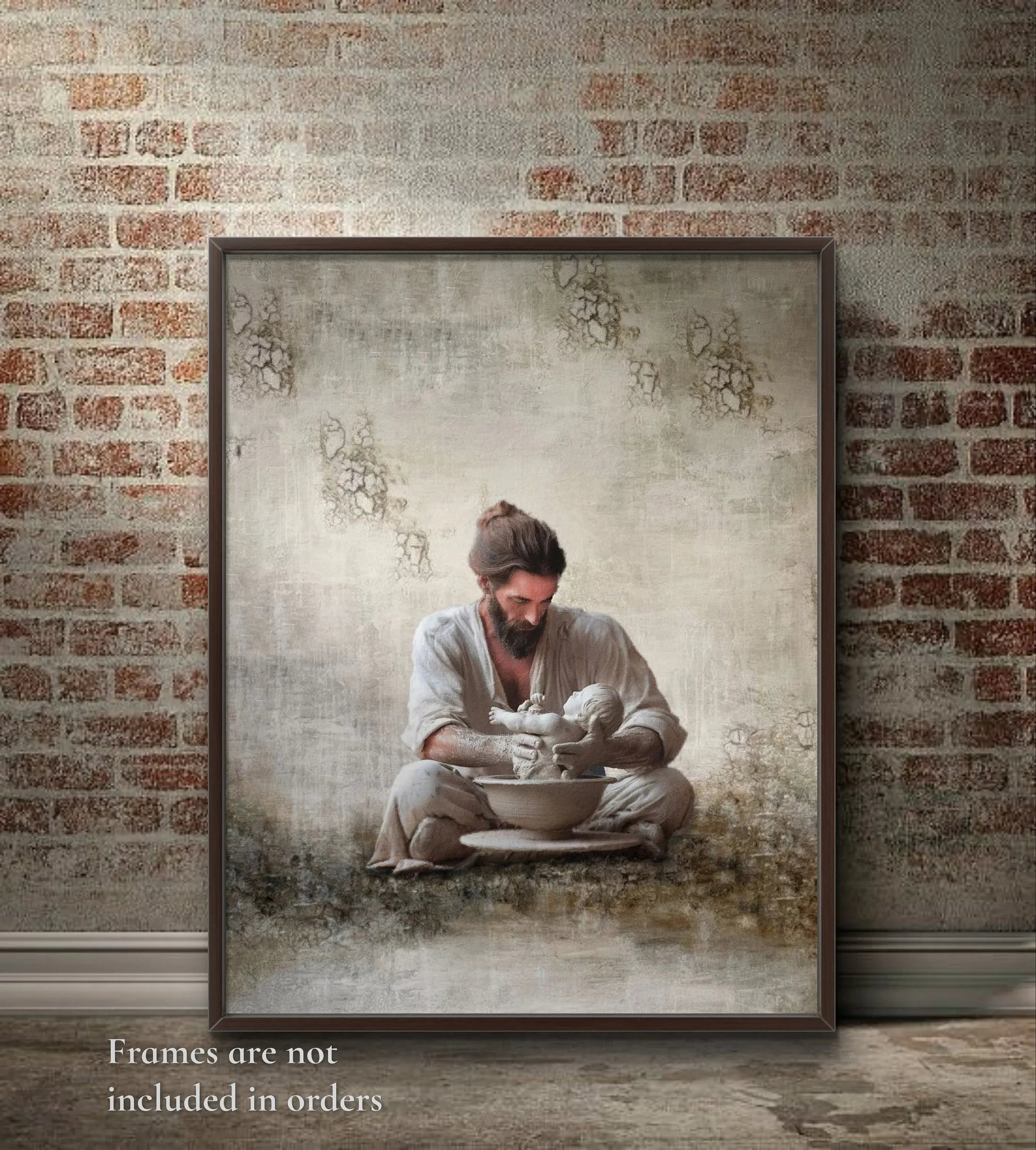 Creator of Life | Modern Christian Art Print