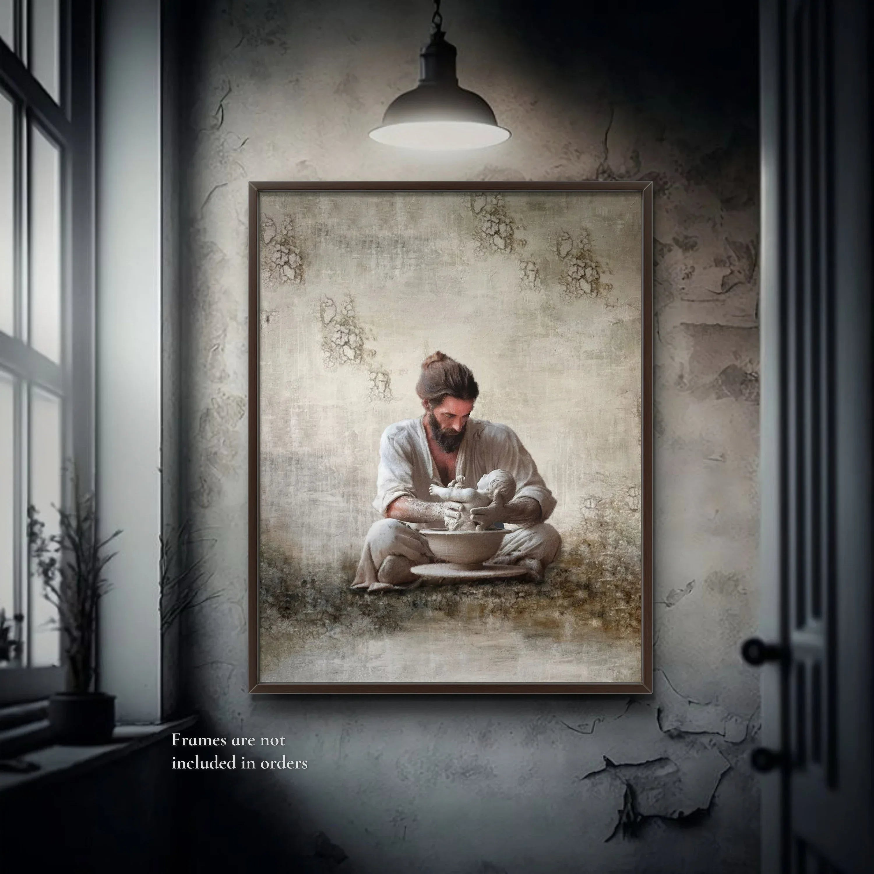 Creator of Life | Modern Christian Art Print
