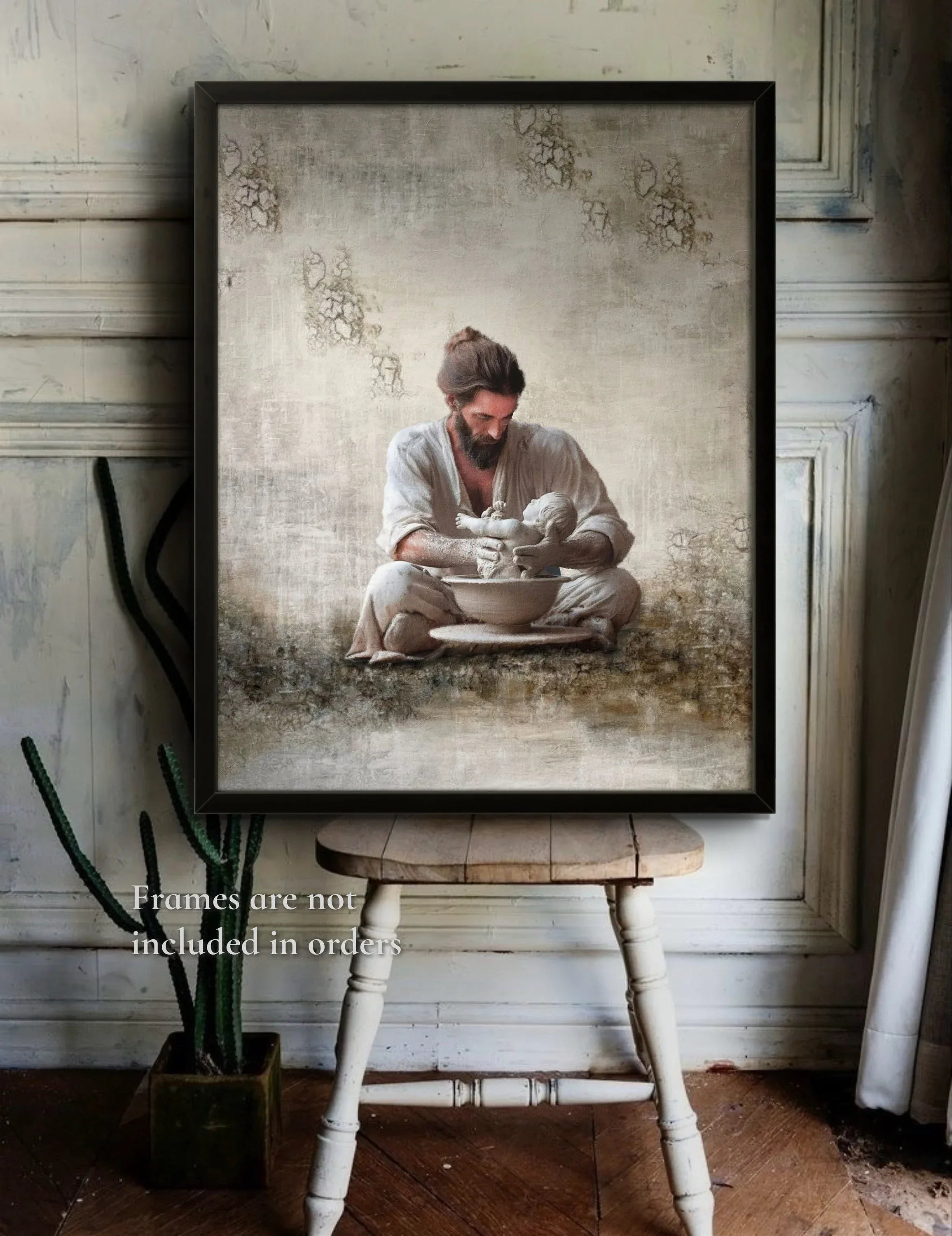 Creator of Life | Modern Christian Art Print
