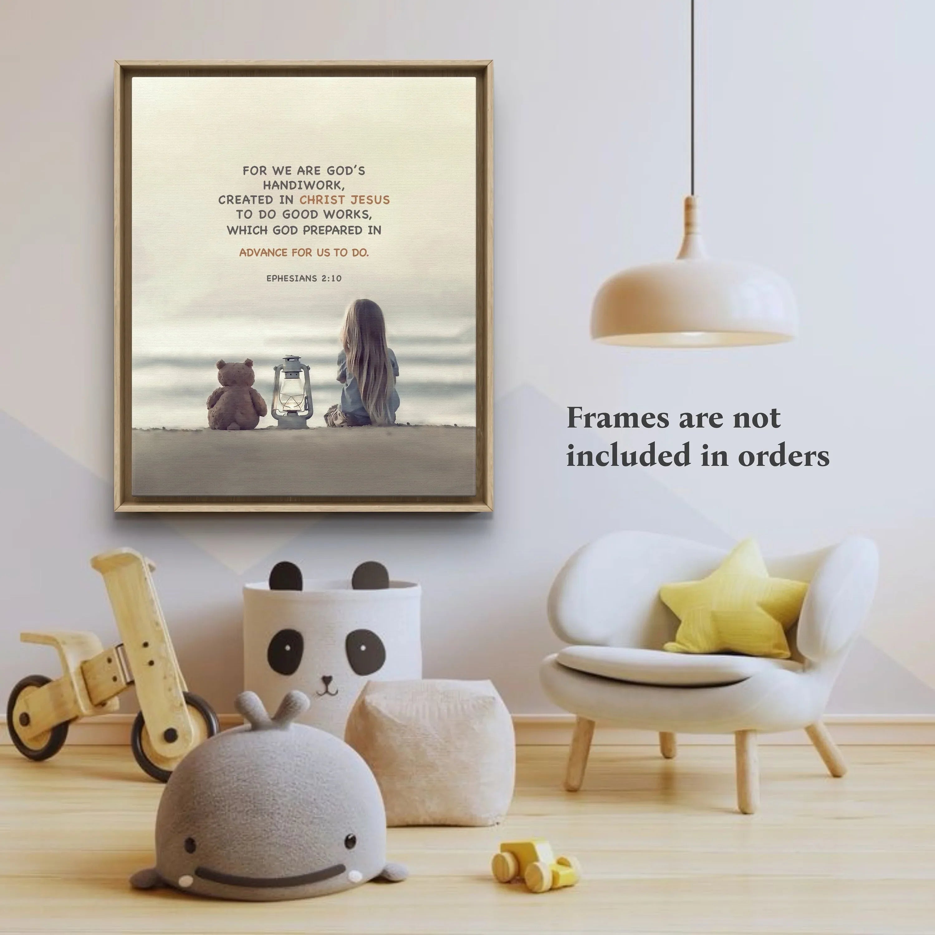 Ephesians 2:10 Kids Bible Verse Print