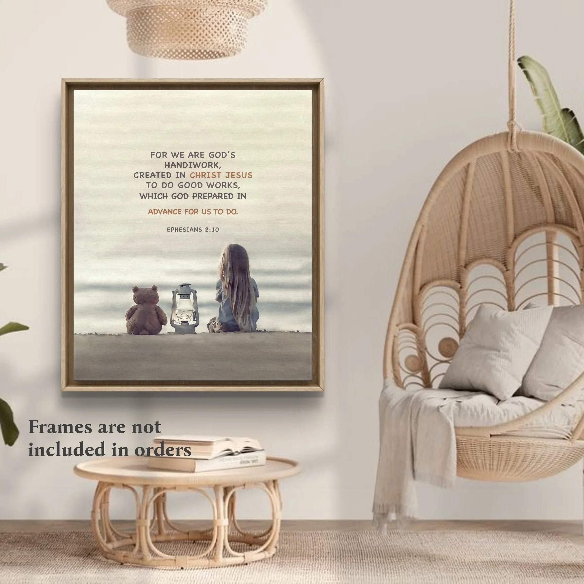 Ephesians 2:10 Kids Bible Verse Print