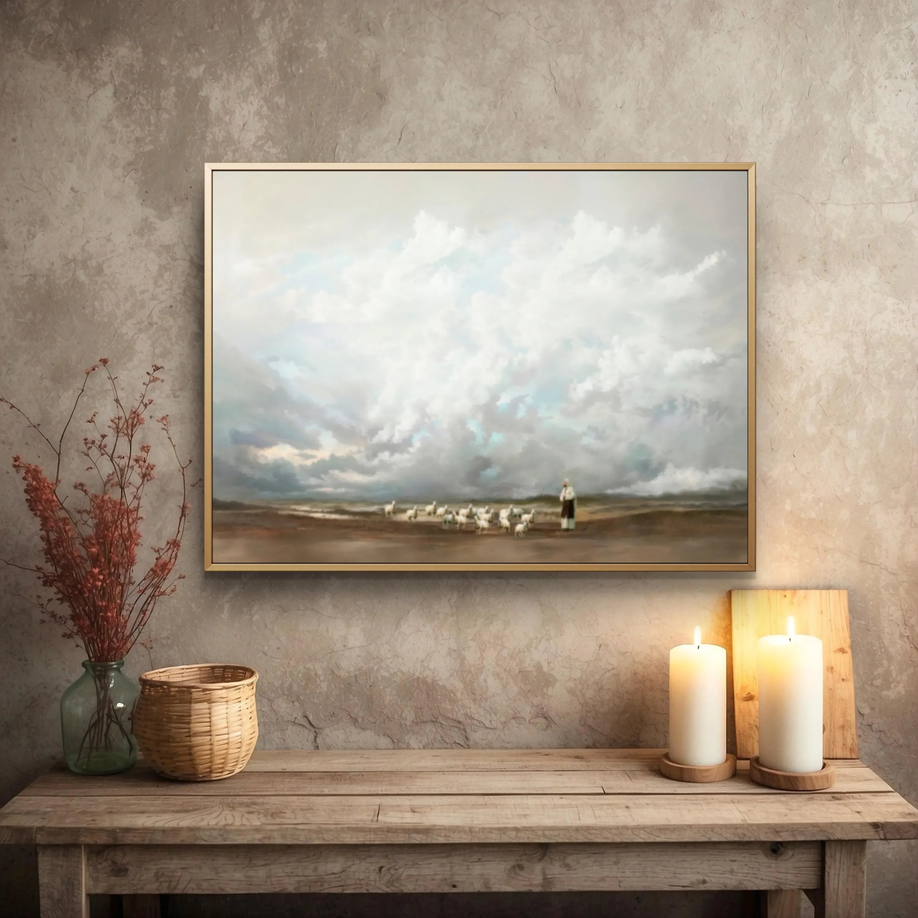 Lost Sheep | Modern Christian Art Print