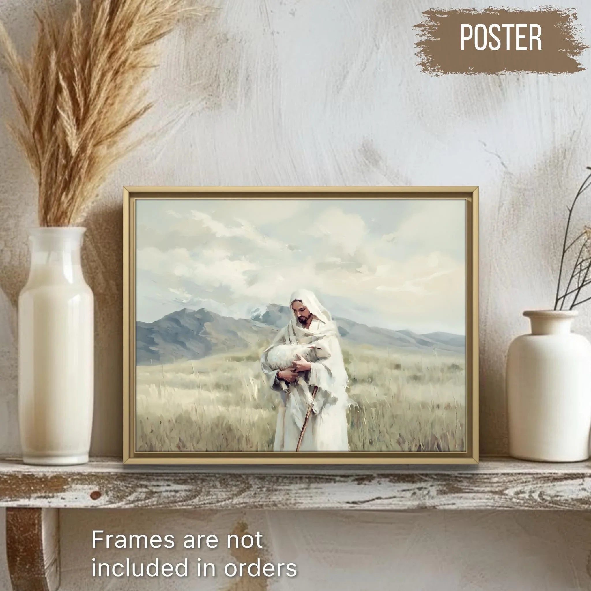 My Shepherd | Modern Christian Art Print