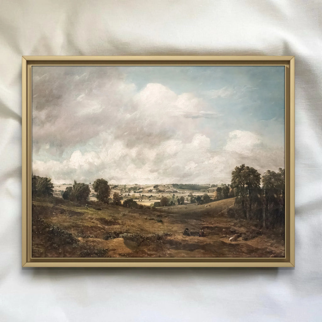 Vintage Autumn Landscape Print
