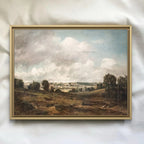 Vintage Autumn Landscape Print
