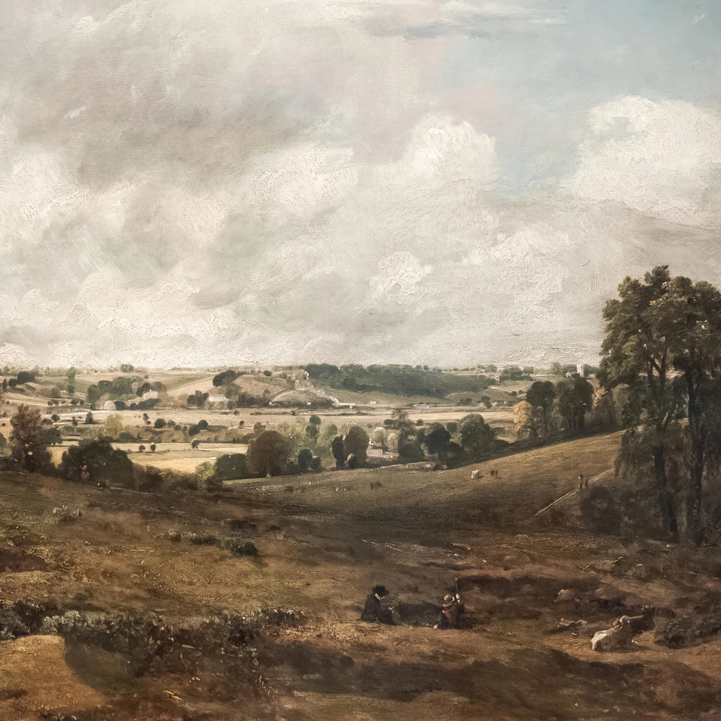 Vintage Autumn Landscape Print