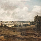 Vintage Autumn Landscape Print