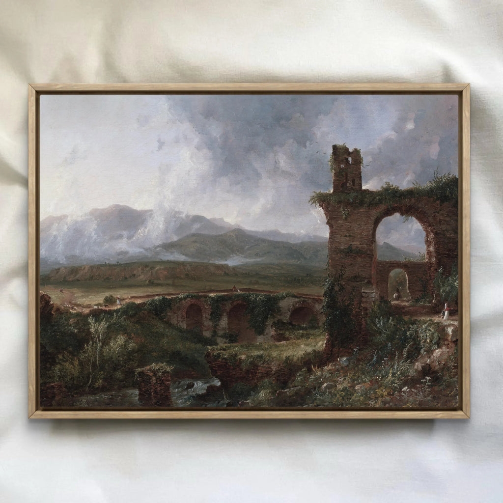 Vintage Autumn Landscape Print