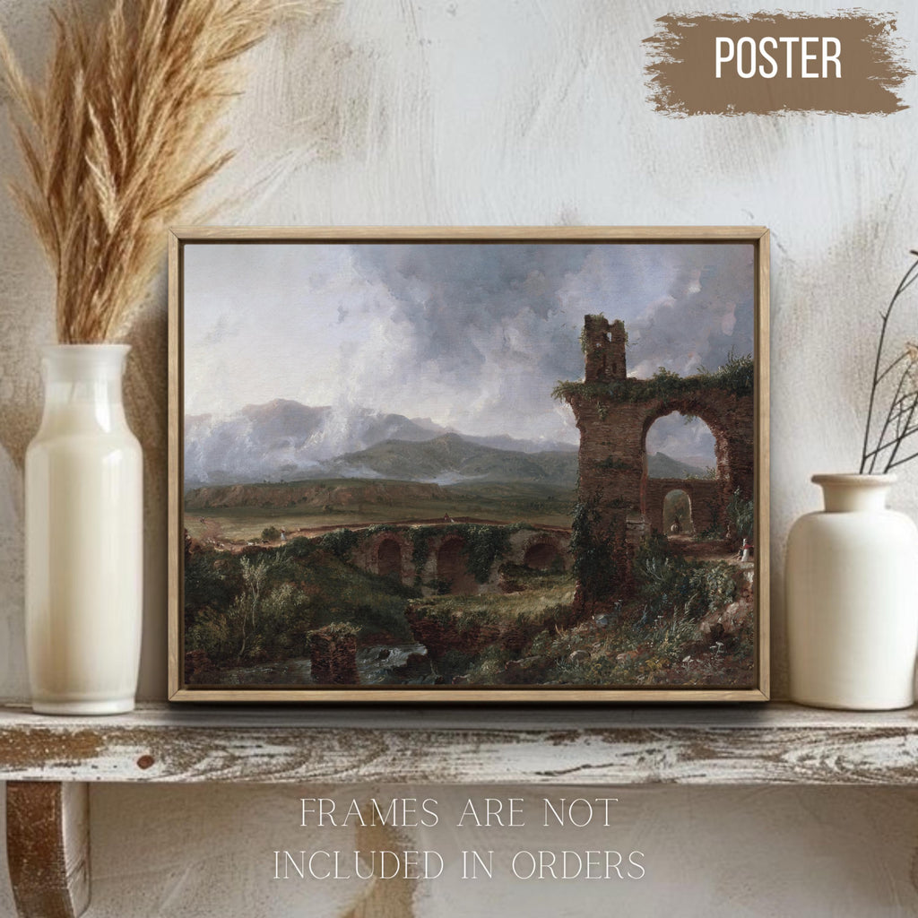 Vintage Autumn Landscape Print