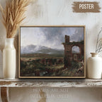 Vintage Autumn Landscape Print