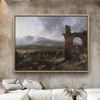 Vintage Autumn Landscape Print