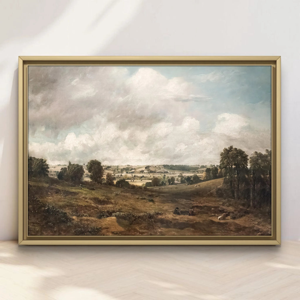 Vintage Autumn Landscape Print