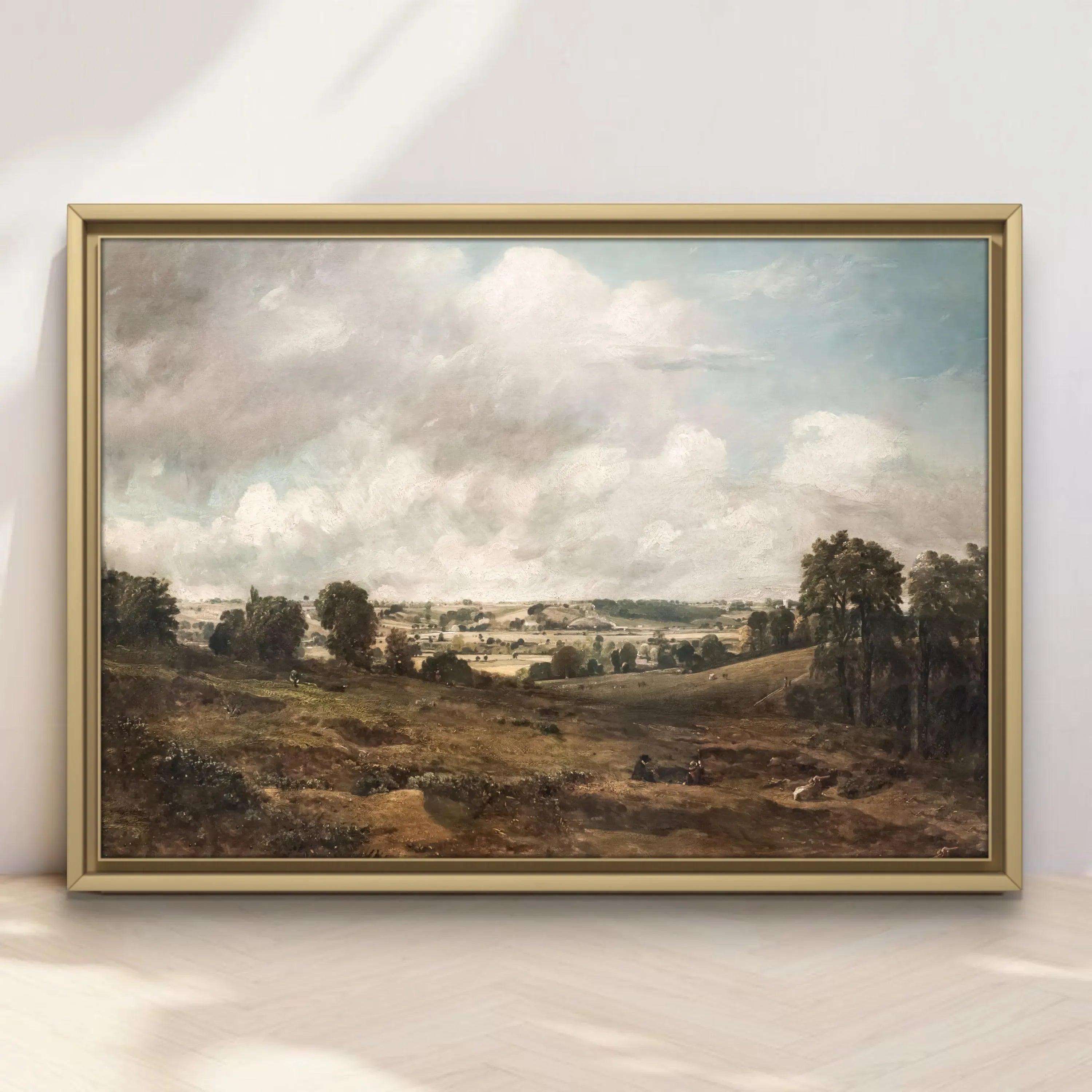 Vintage Autumn Landscape Print