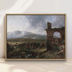 Vintage Autumn Landscape Print