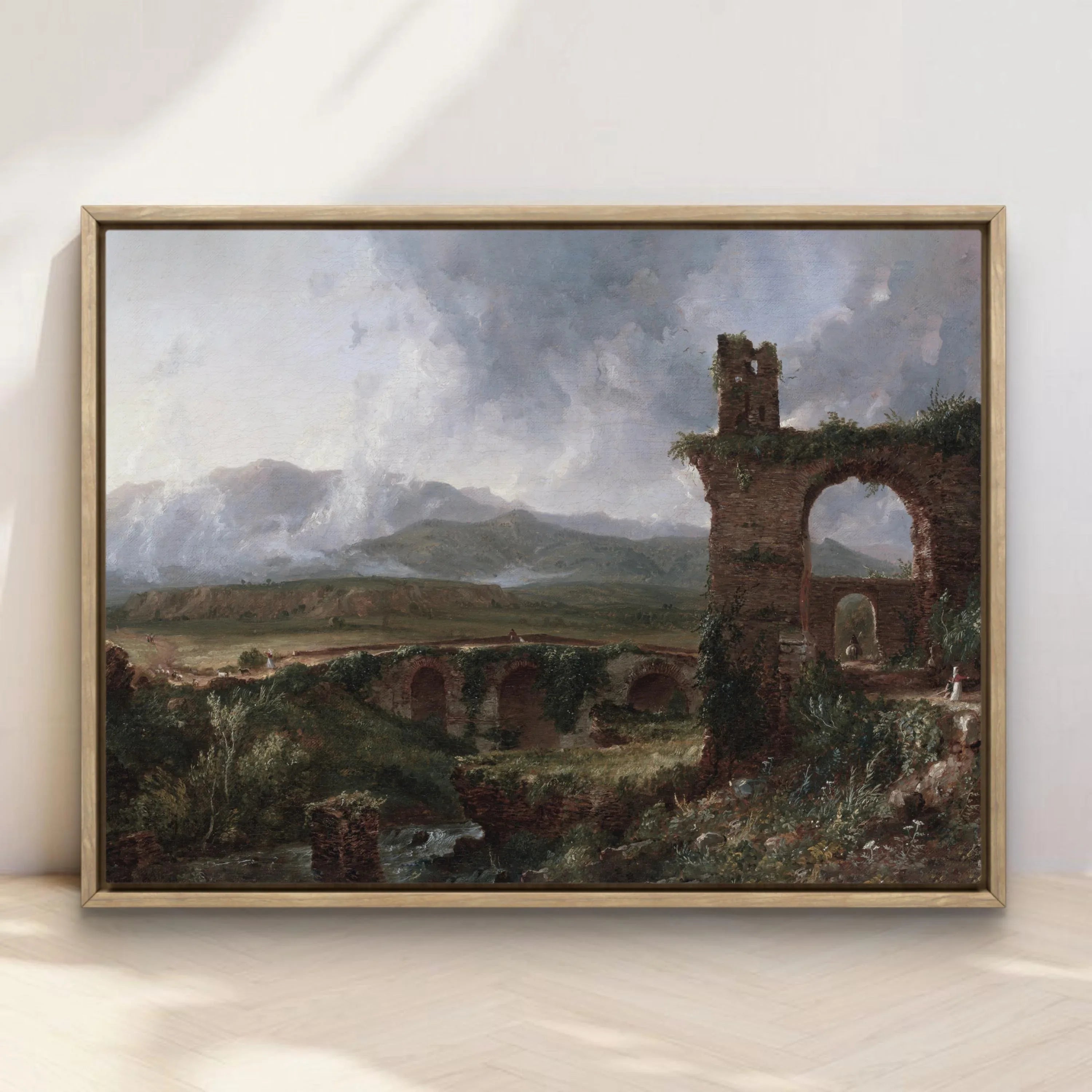 Vintage Autumn Landscape Print