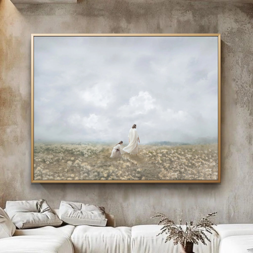 The Healing | Modern Christian Art Print