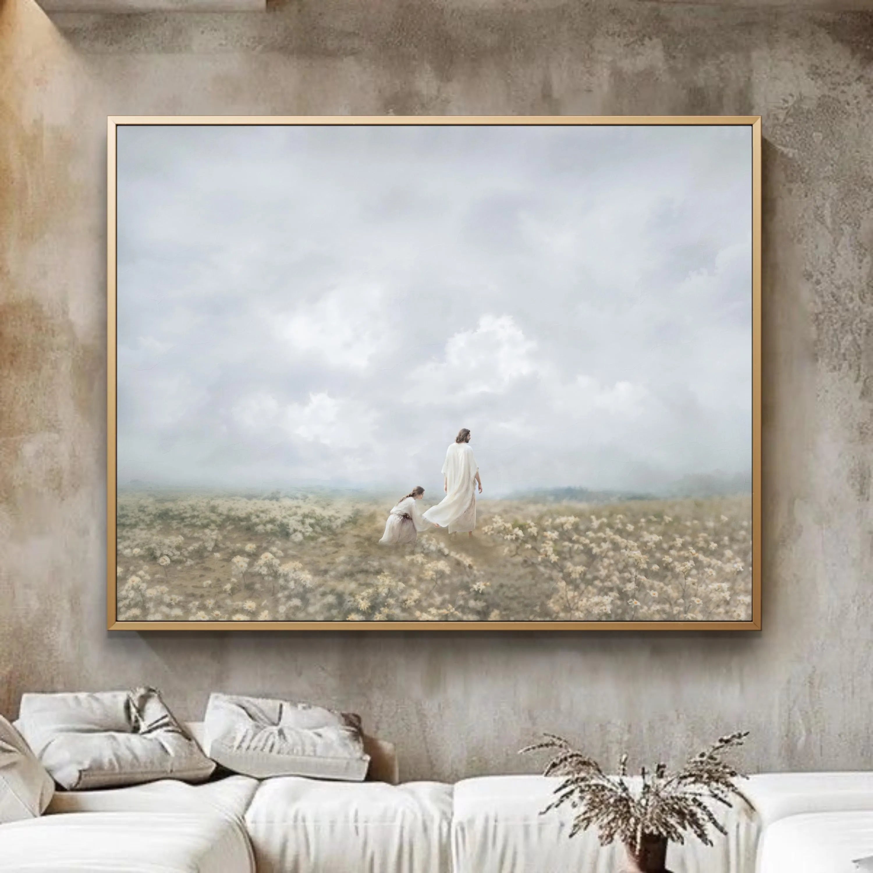 The Healing | Modern Christian Art Print