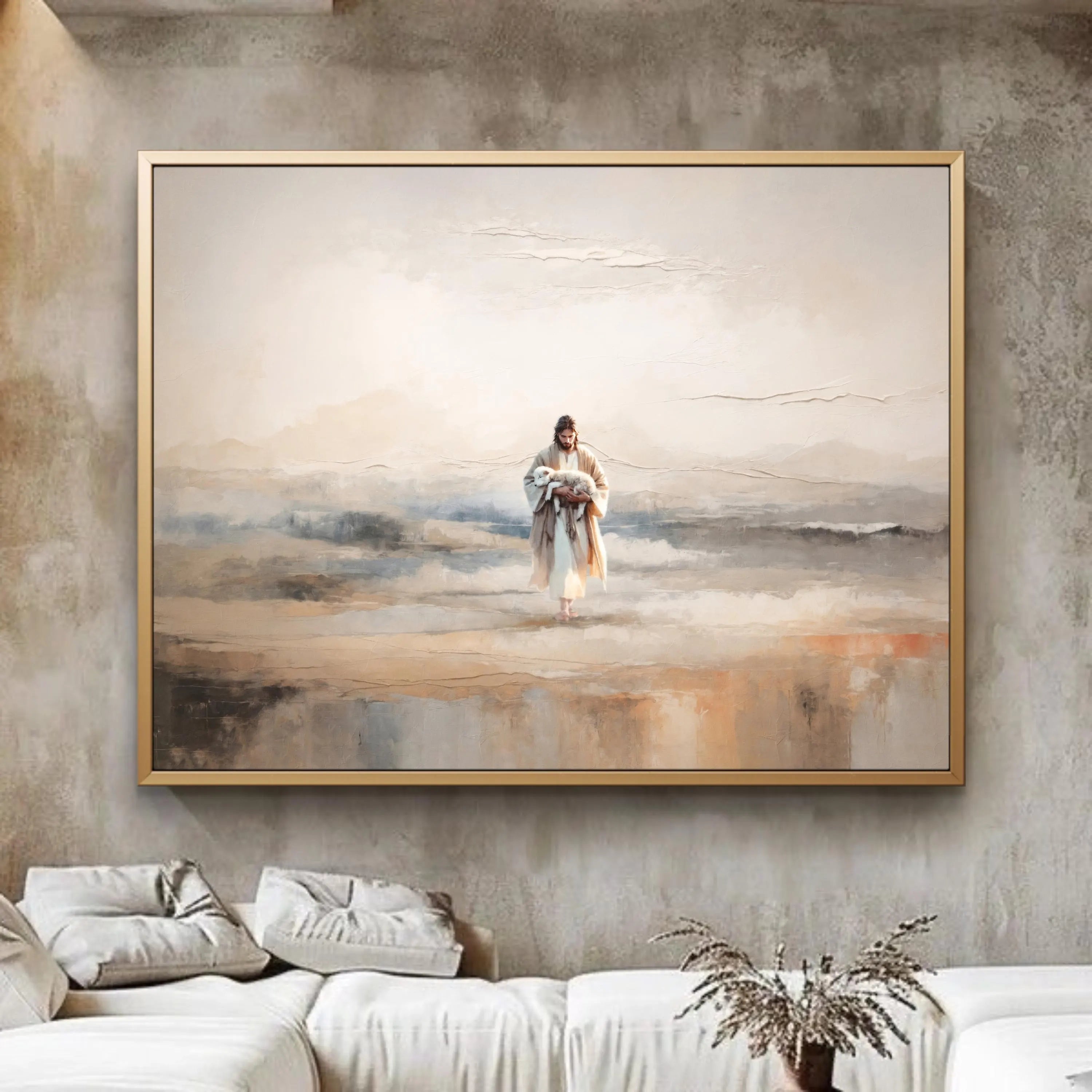 Lost Sheep | Modern Christian Art Print