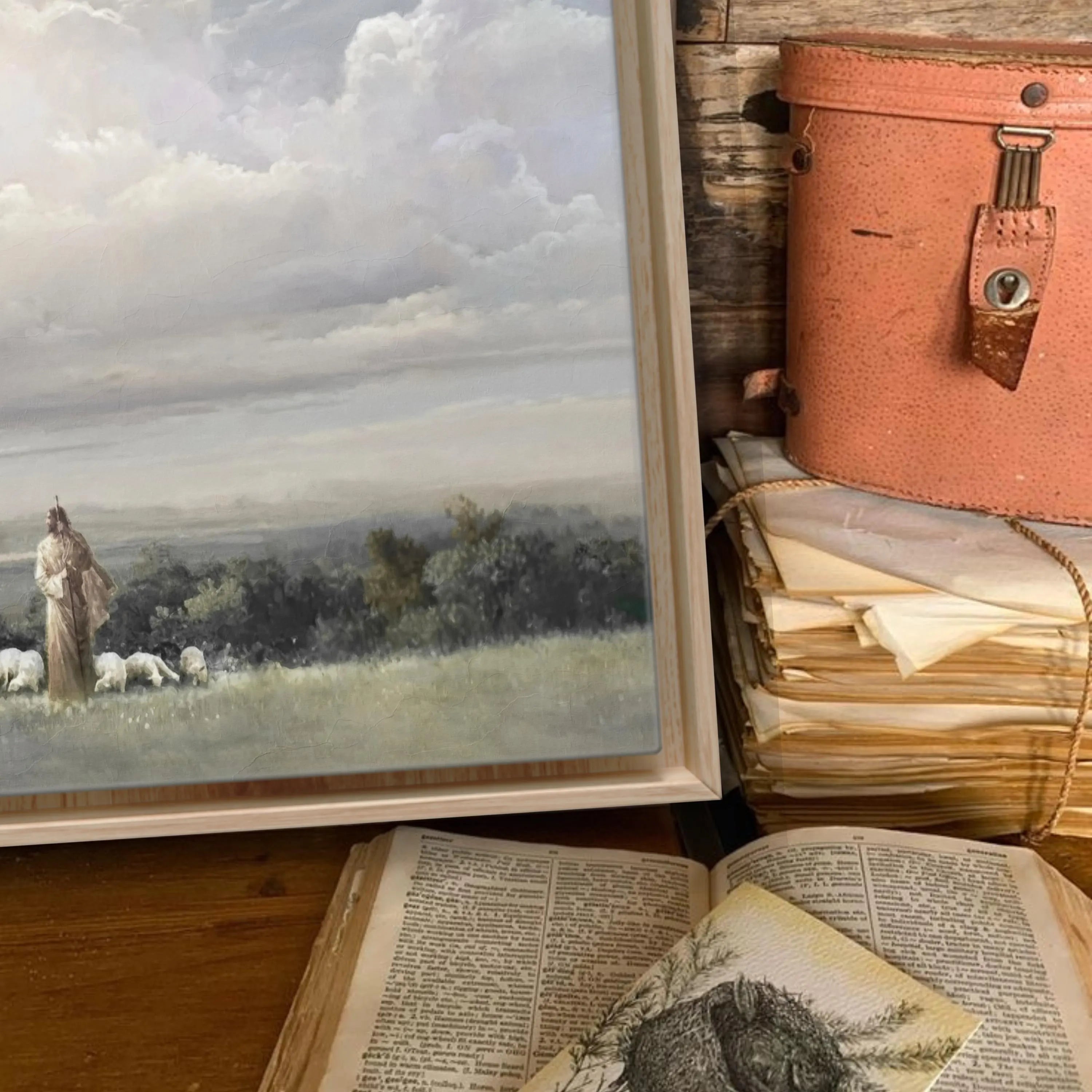 Lost Sheep | Modern Christian Art Print