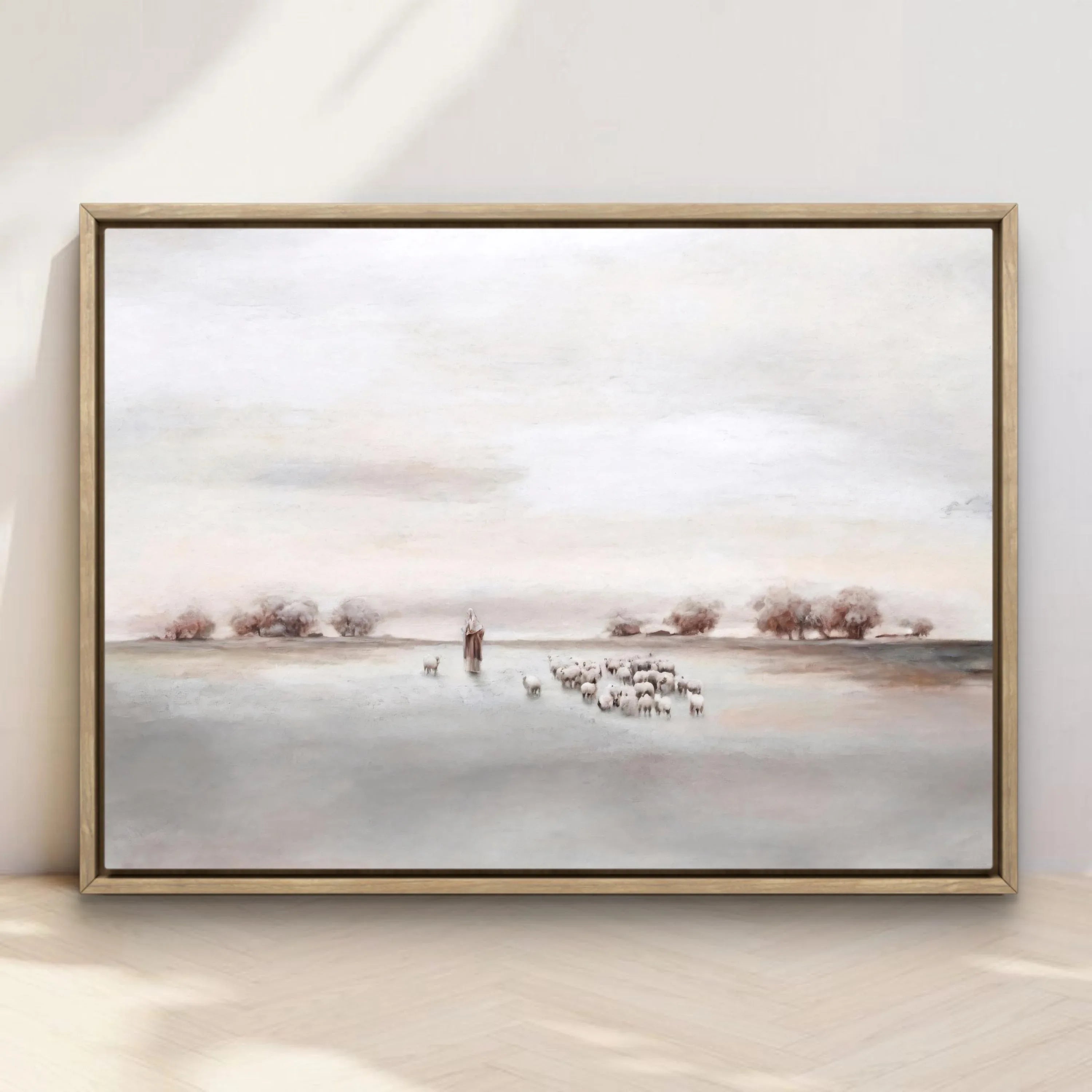 My Shepherd| Modern Christian Art Print