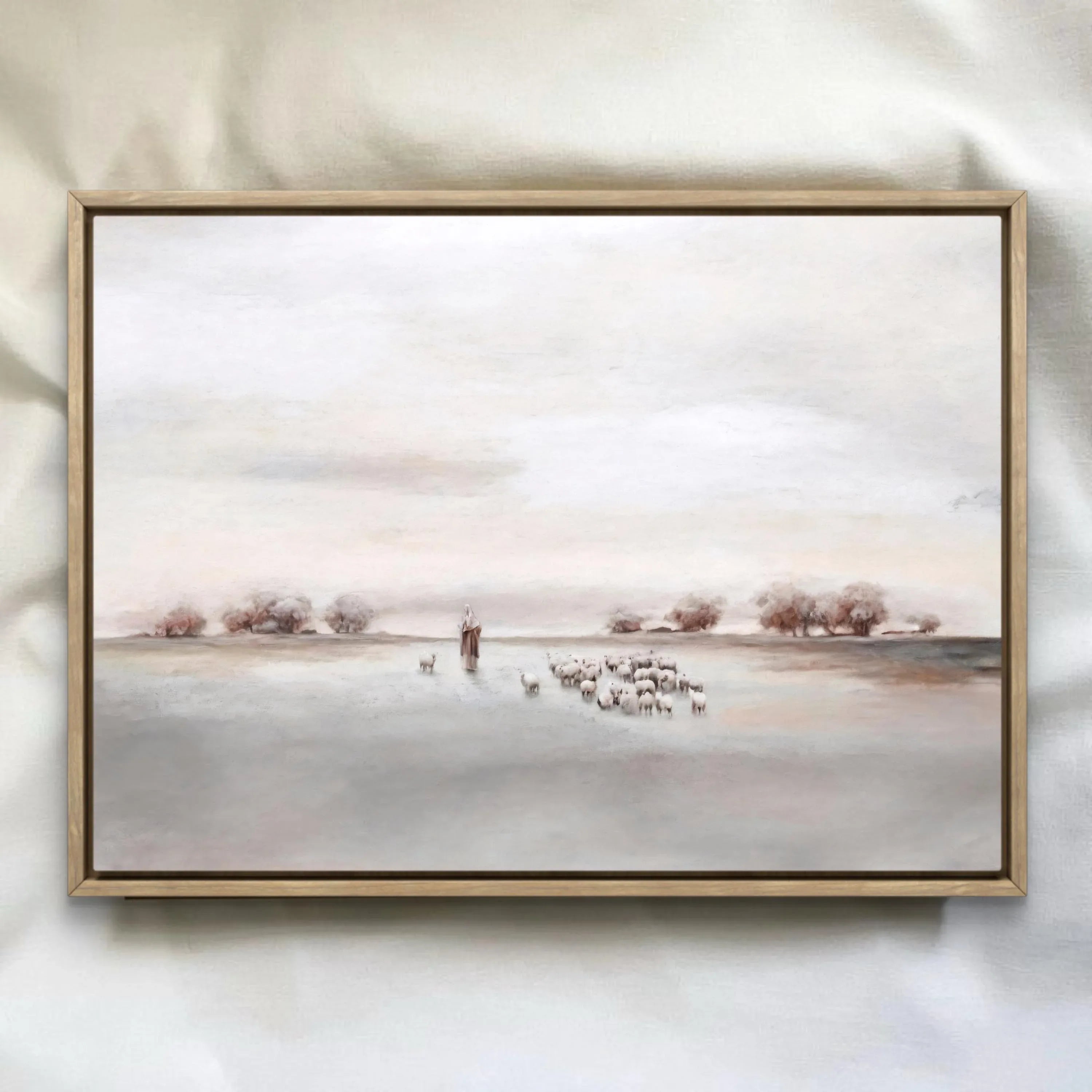 My Shepherd| Modern Christian Art Print