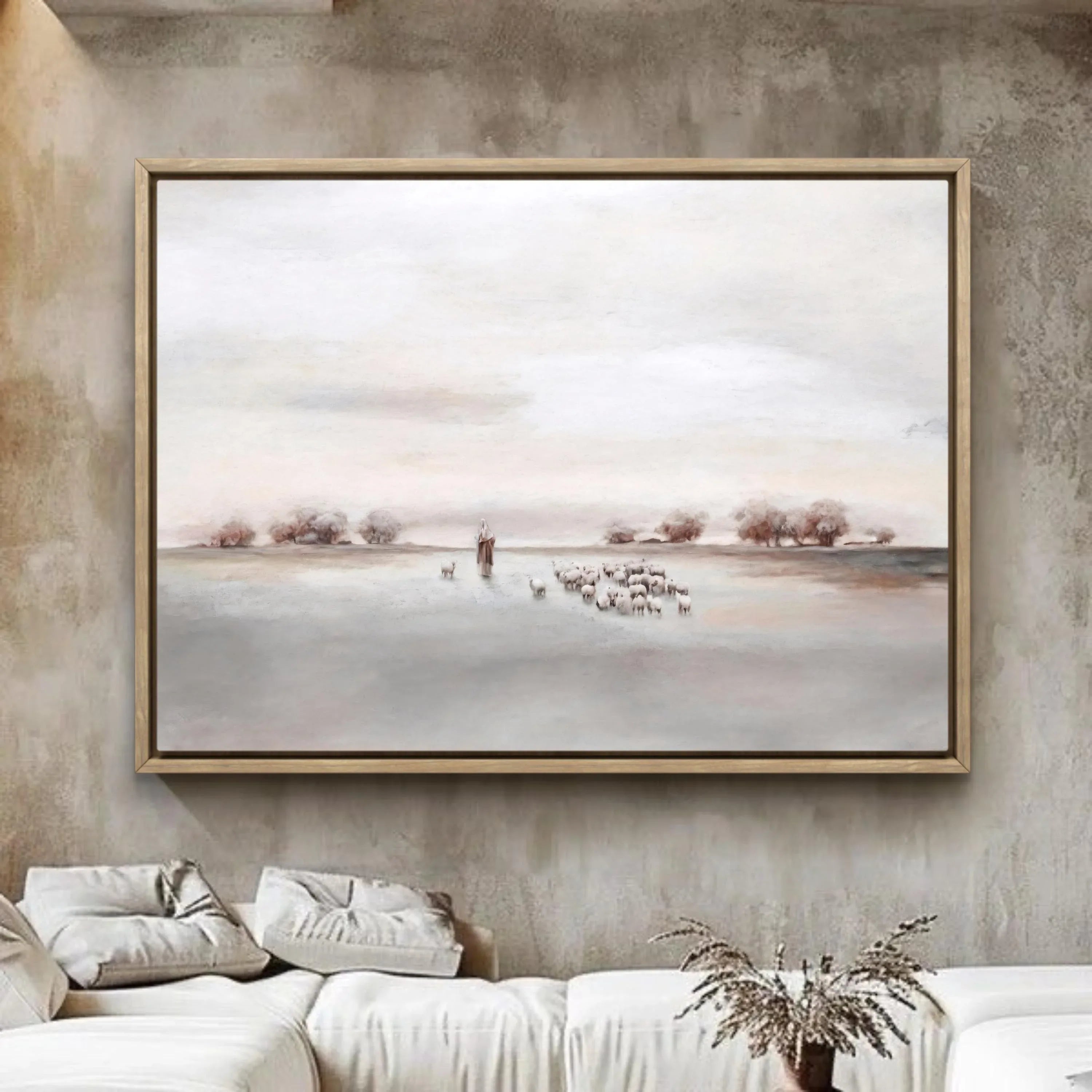 My Shepherd| Modern Christian Art Print