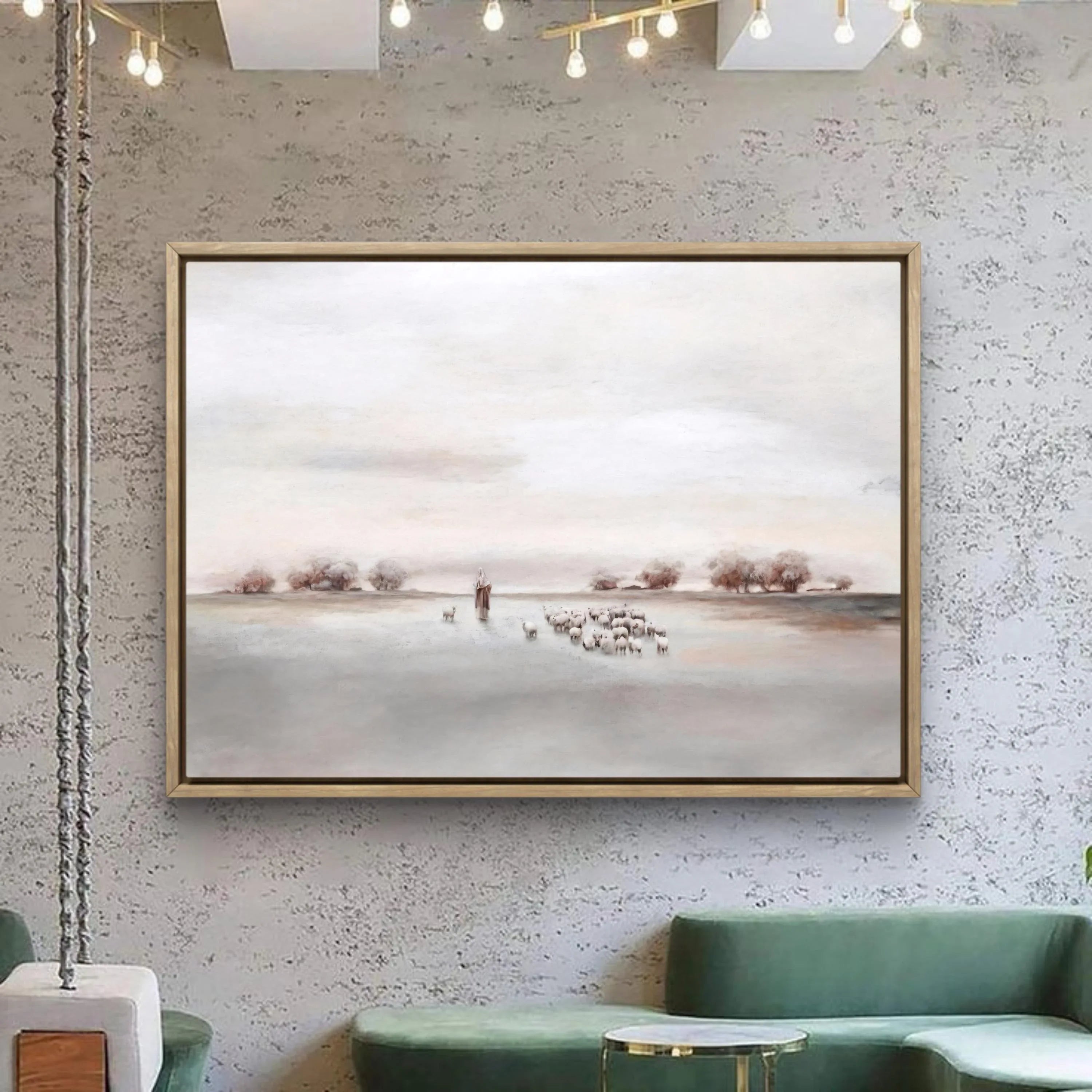 My Shepherd| Modern Christian Art Print