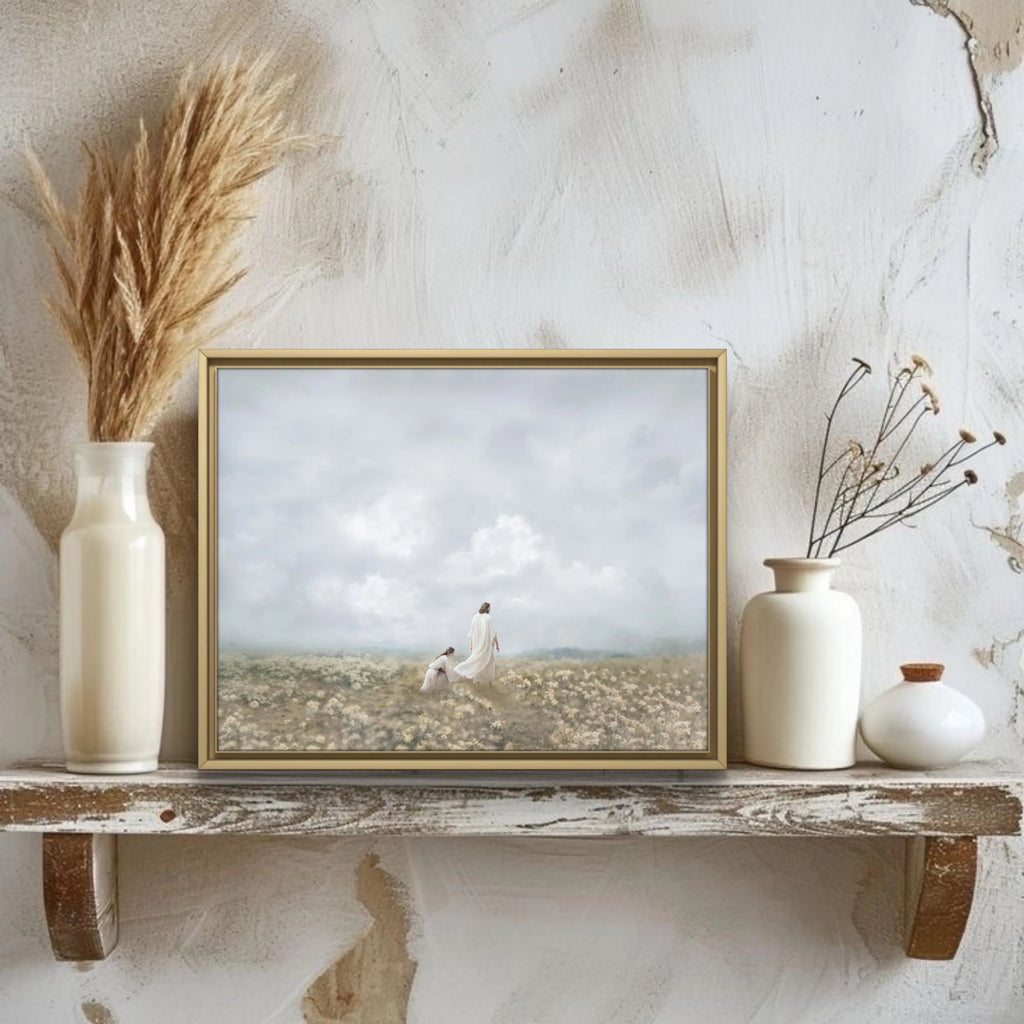 The Healing | Modern Christian Art Print