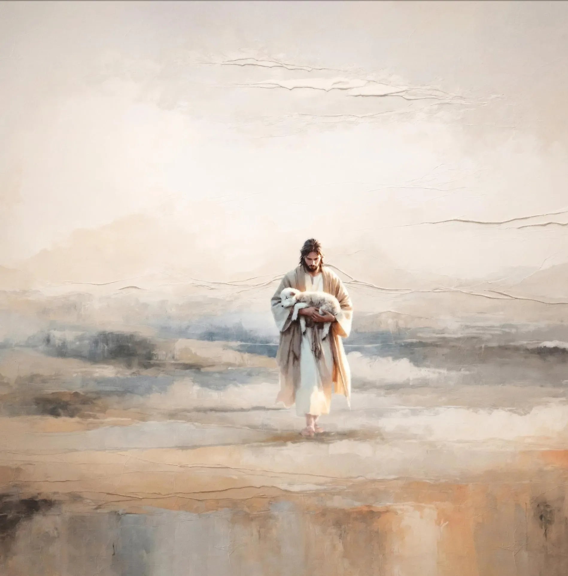 Lost Sheep | Modern Christian Art Print