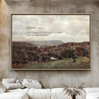 Psalms 100:4-5 | Modern Christian Art Print