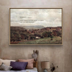 Psalms 100:4-5 | Modern Christian Art Print