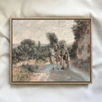 Nativity Scene | Modern Christian Art Print