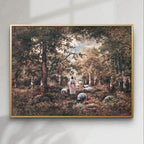 Shepherd and Sheep | Modern Christian Art Print