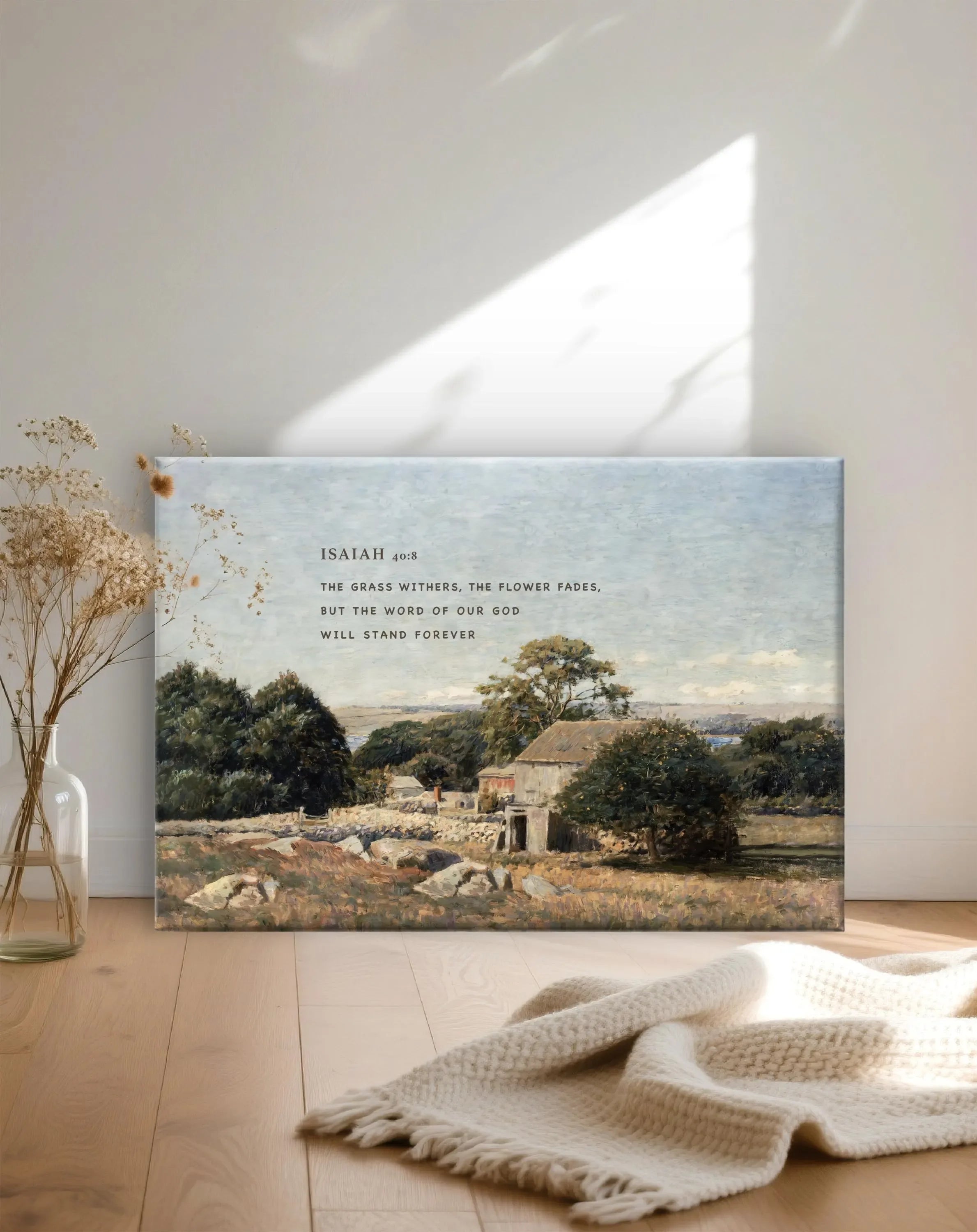 Isaiah 40:8 | Modern Christian Canvas
